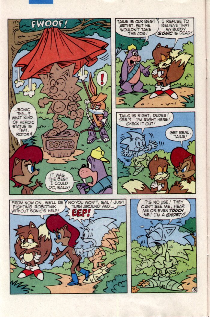 Sonic - Archie Adventure Series March 1995 Page 8